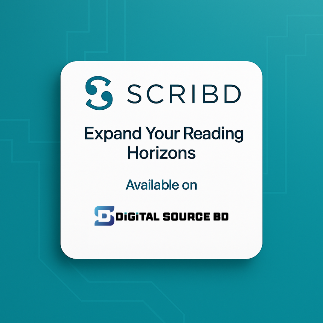 Scribd Premium Subscription – Available from Digital Source BD